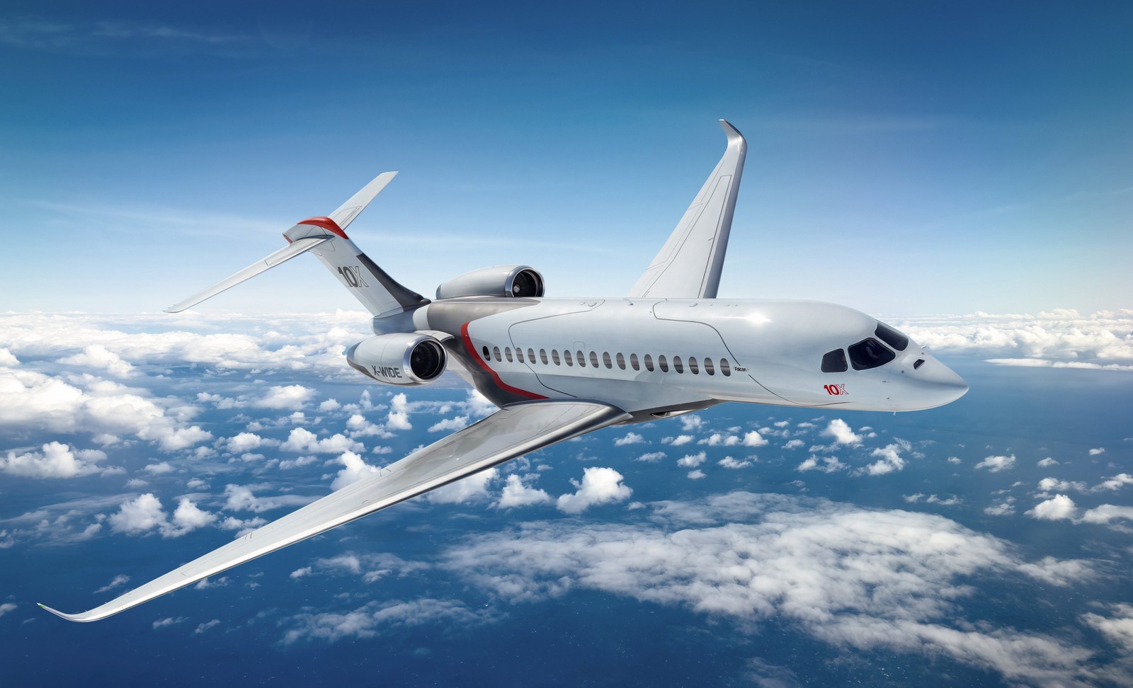 Falcon 10X exterior